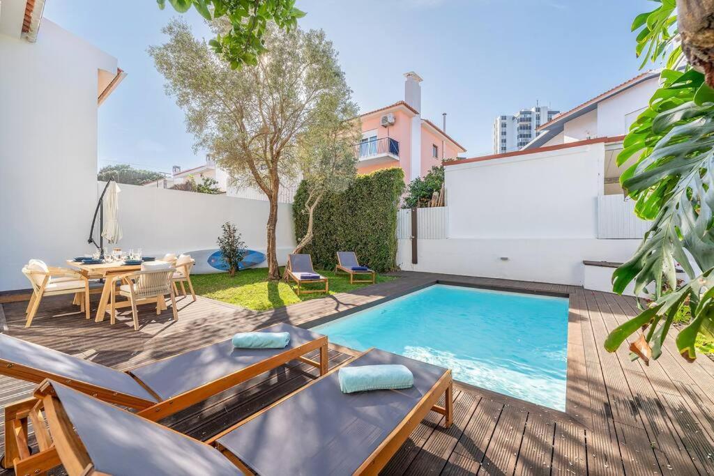 Casa Rosario - Three Bedroom Villa With Private Pool Кашкайш Экстерьер фото